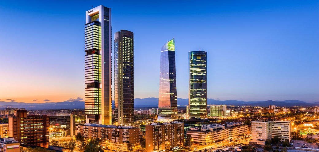 Image of the Cuatro Torres of Madrid